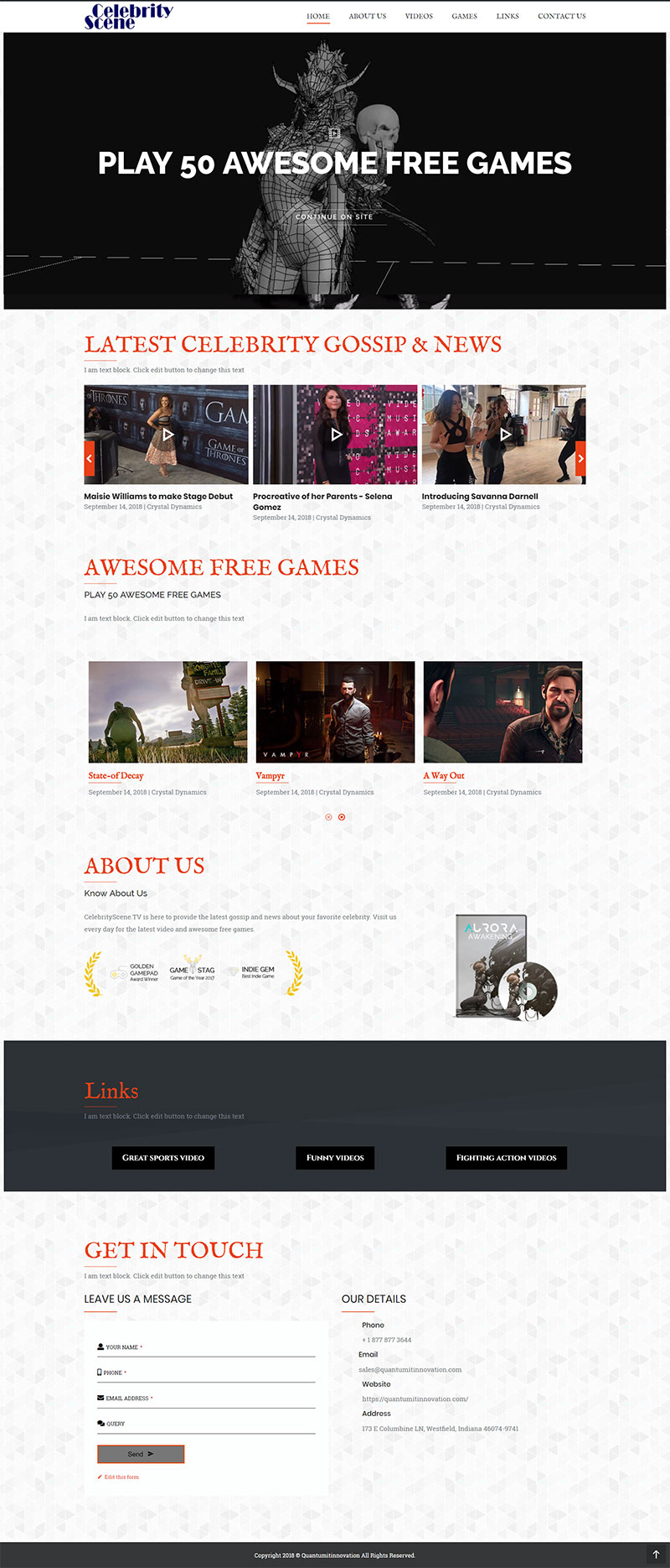 Celebrity Scene project thumbnail